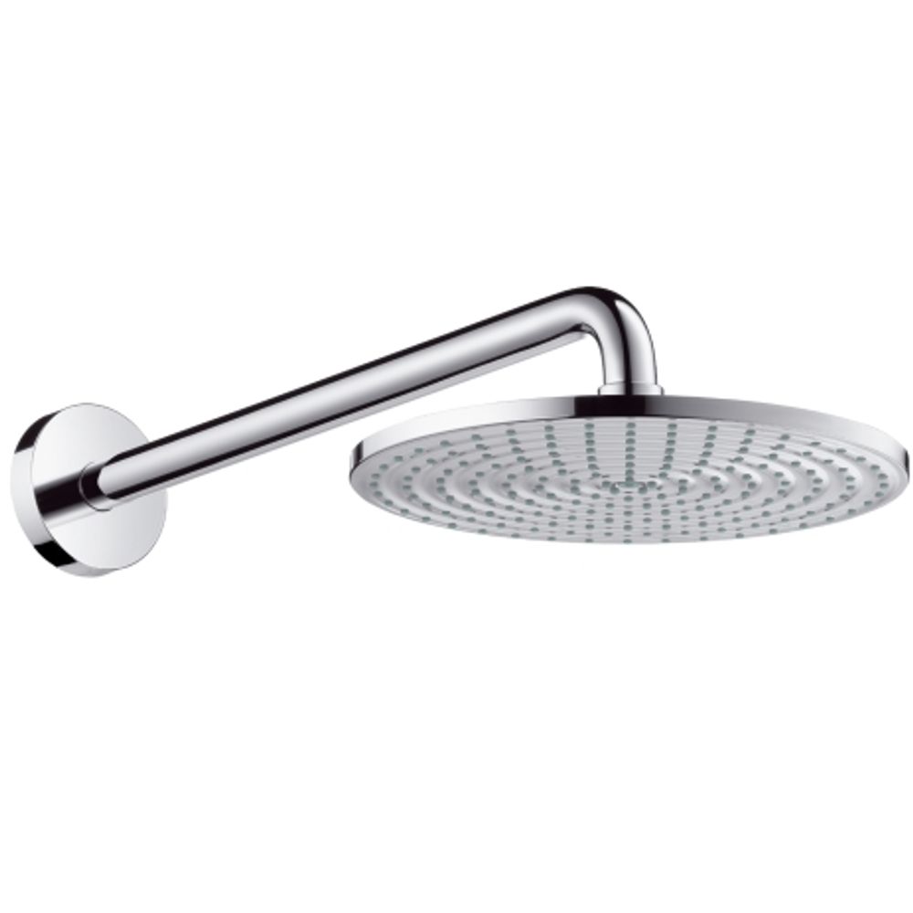 https://raleo.de:443/files/img/11eeea25d90f927092906bba4399b90c/size_l/Hansgrohe-HG-Tellerkopfbrause-Raindance-Air-240mm-chrom-9-4-l-min-mit-Brausearm-27461000 gallery number 1